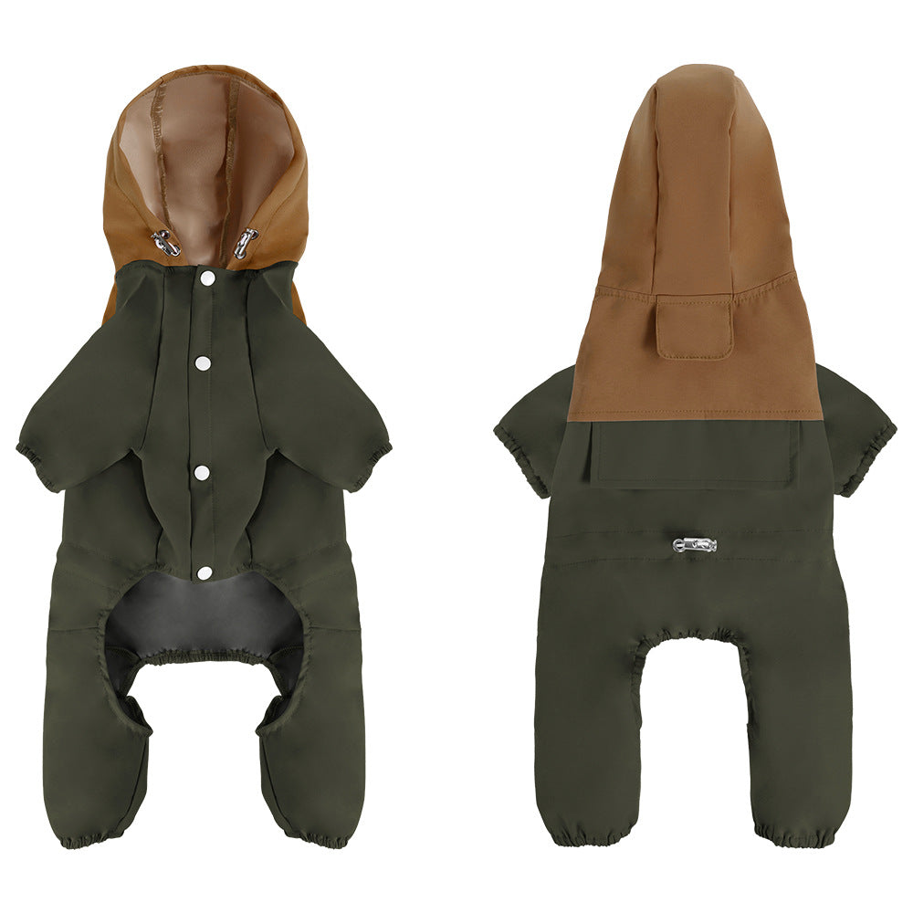 Pet Small And Medium Sized Dog Waterproof And Dustproof Shell Jacket