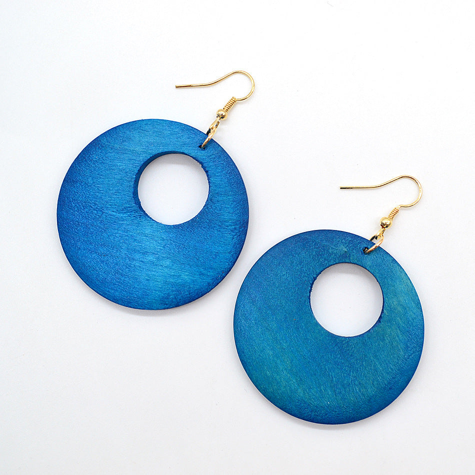 Original Fashion Wood Earrings Ornament