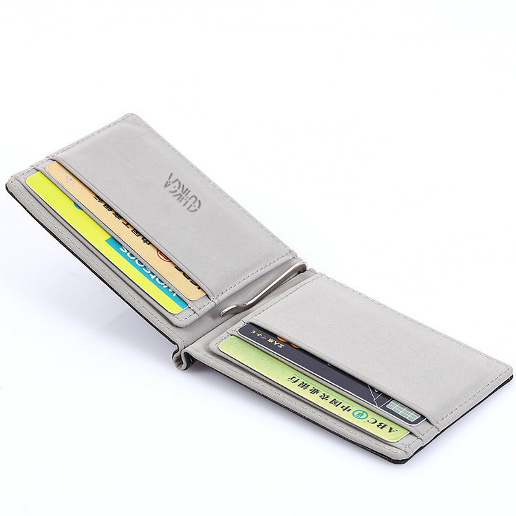 Creative PU Fashion Wallet Business Card Holder