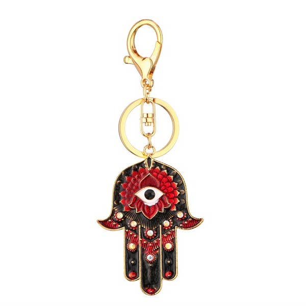 Hamsa Fashion Key Chain