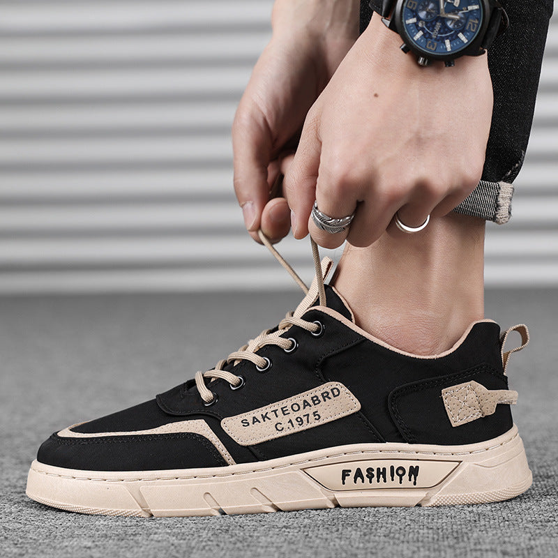 Boys' Low-Top Canvas Sneakers