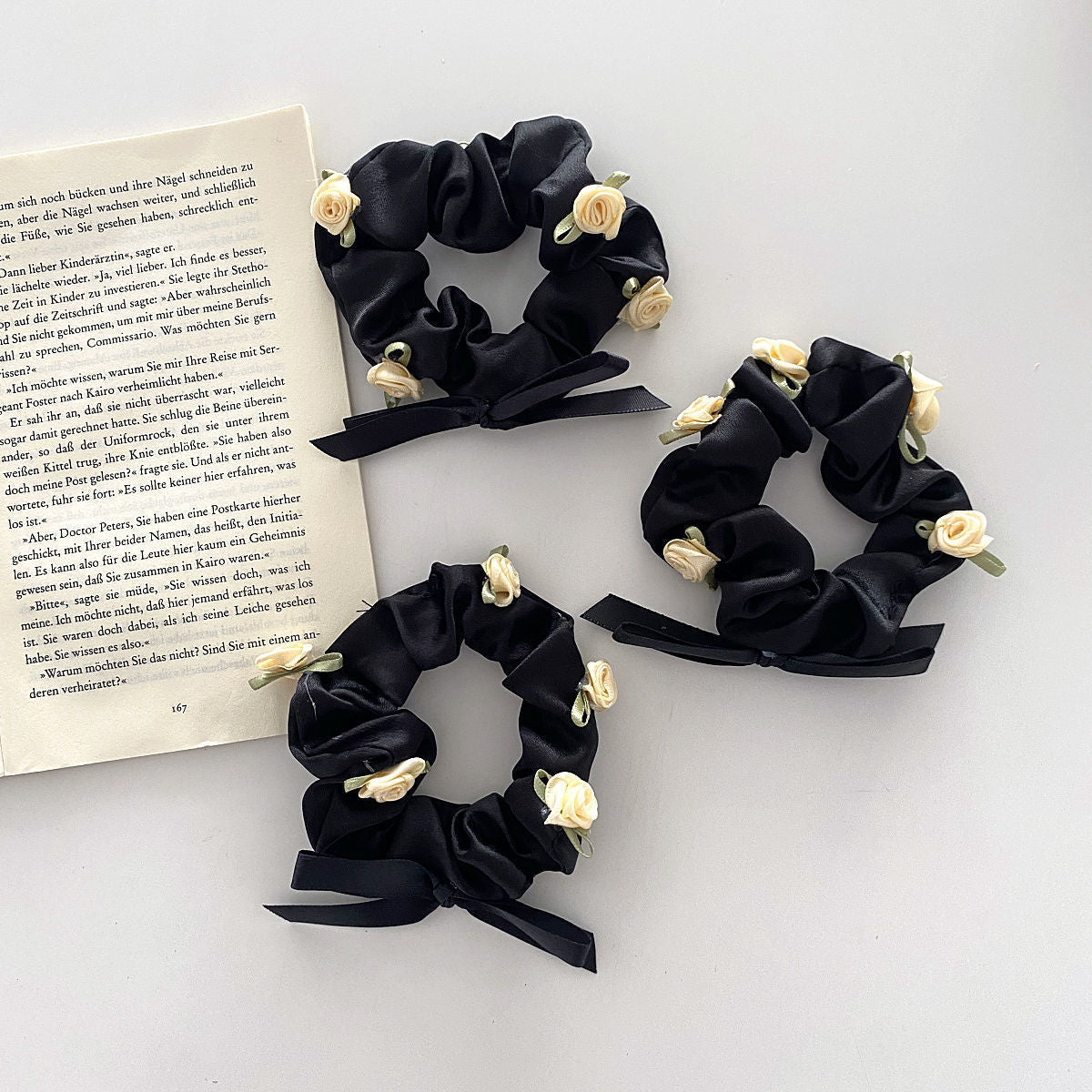 3D Rose Retro Hairband Fairy Style