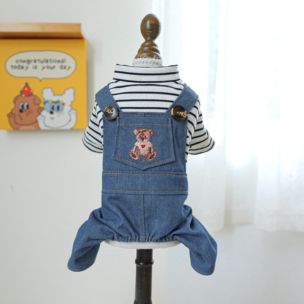 Pet Clothes Dog Clothing Cute Bear