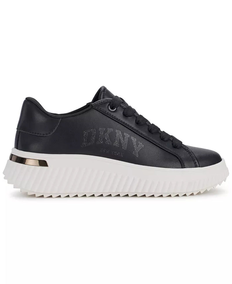 DNKY Women's Larissa Lace up Platform Sneakers