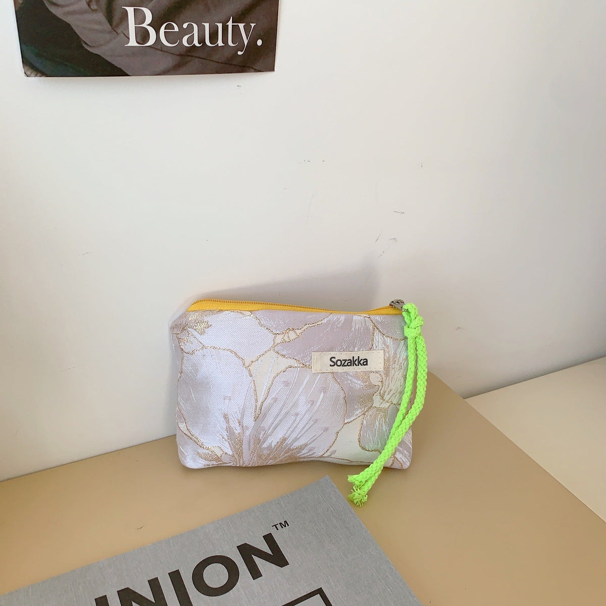 Female Cosmetic Bag Portable Coin Purse Wash Bag