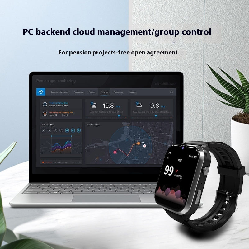 Elderly Positioning Smart Phone Watch
