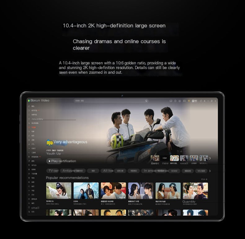 Style Loft Collection CyberStyle Pro Max 10.4" 2K Tablet with 4G LTE