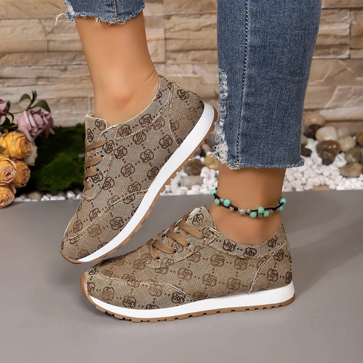 Women Casual Board Breathable Low Top Shoes