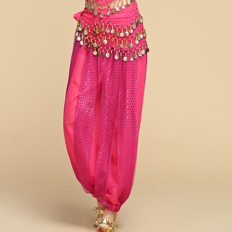 Indian Dance Sequined Bloomers For Women