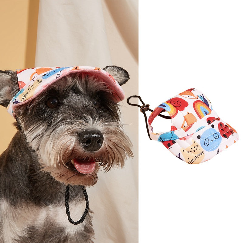 Pet Baseball Cap Leisure Sports Wind Sun Protection Sunshade
