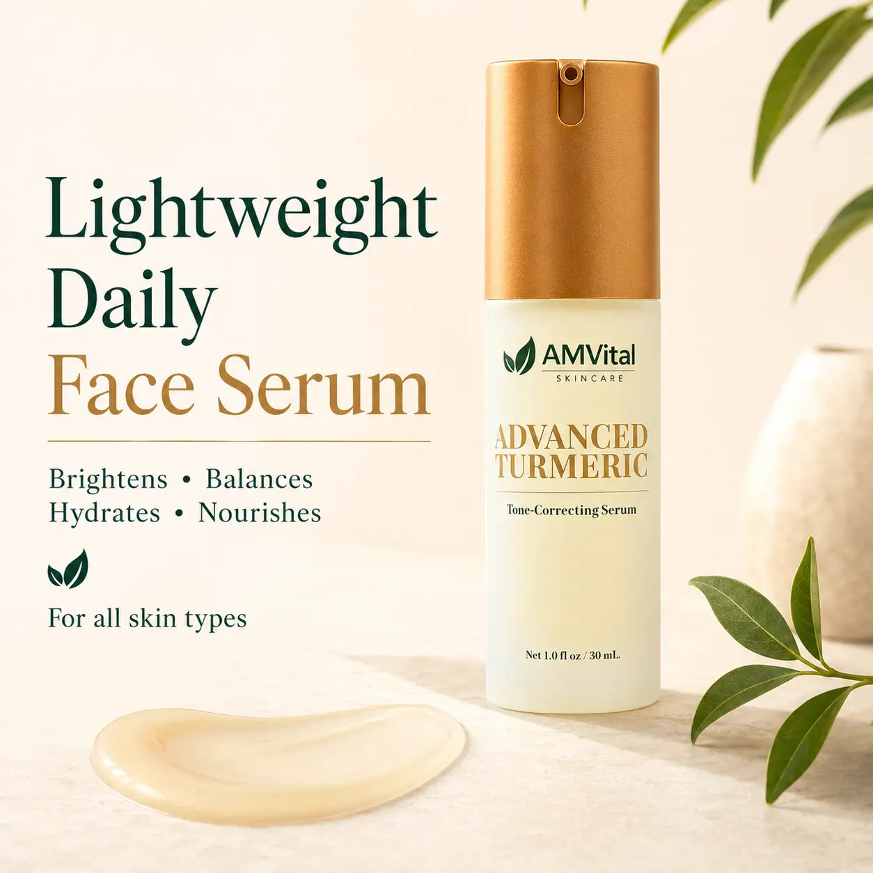AMVital Advanced Turmeric Tone-Correcting Serum