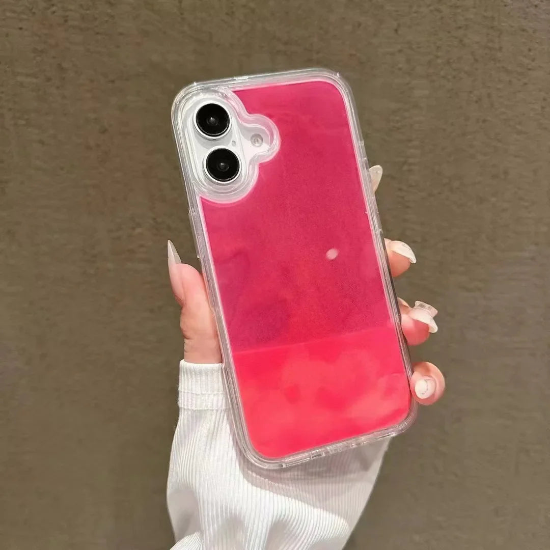 Luminous Glitter iPhone Case