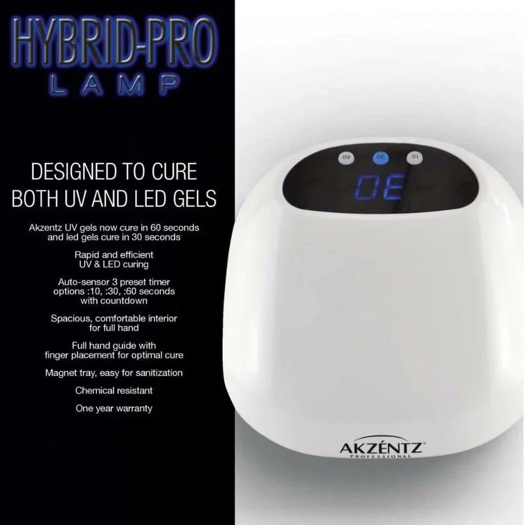 Akzéntz Hybrid Pro UV+LED Duo Nail Lamp
