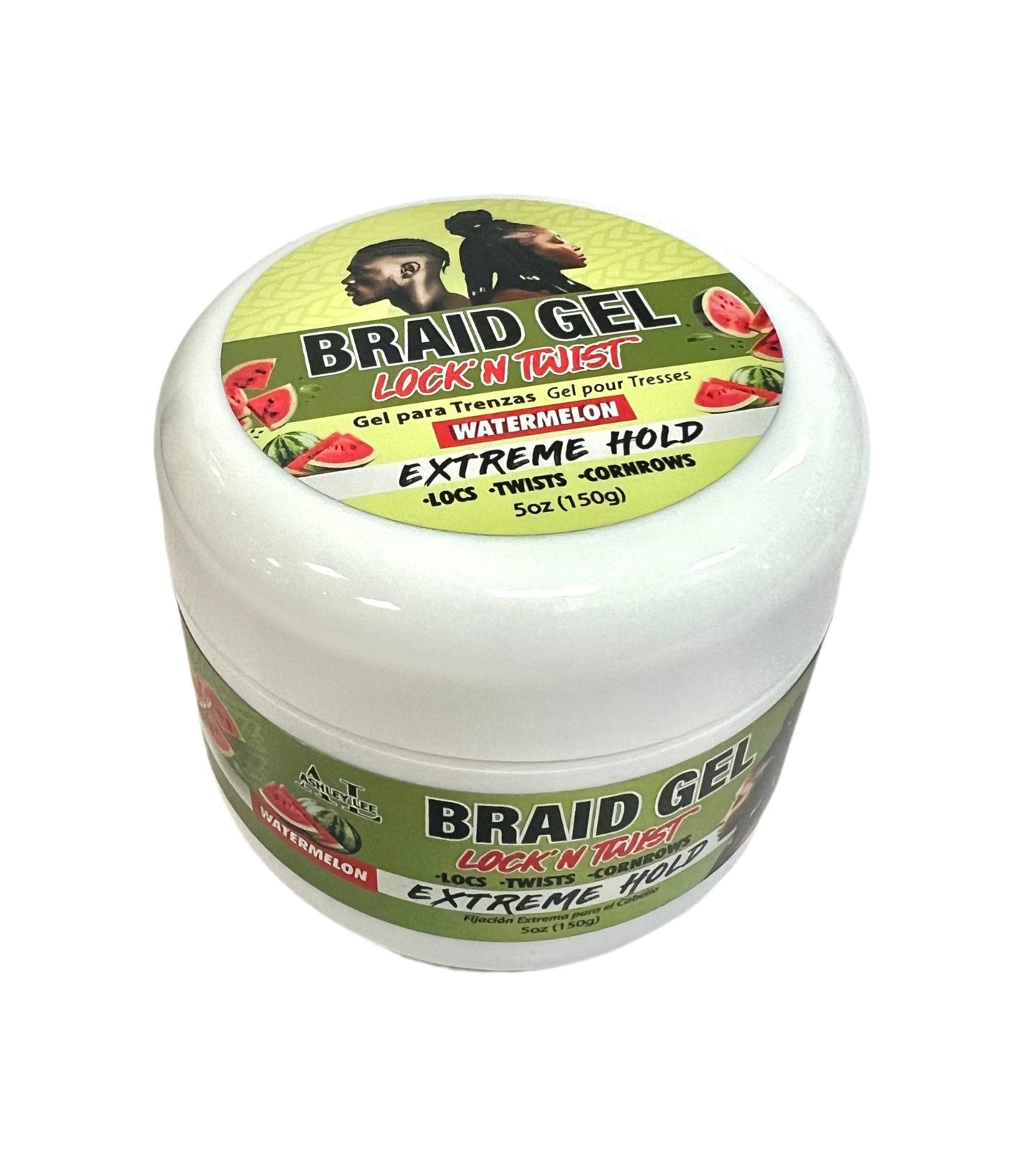 Ashley Lee Lock N' Twist Braid Gel Extreme Hold ( Watermelon) 5 fl oz