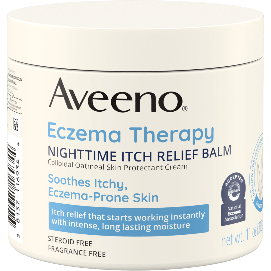 Aveeno Eczema Therapy Nighttime Itch Relief Balm Fragrance-free 11 oz