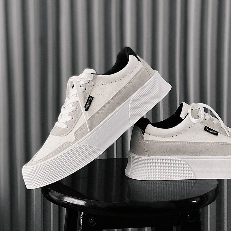 Low-top Platform Student Sneakers: Casual and Breathable
