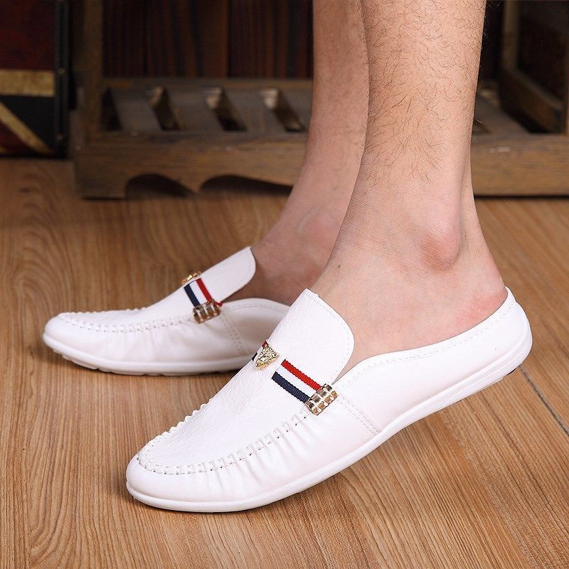 Men's Closed Toe Slip-On Leather Loafers