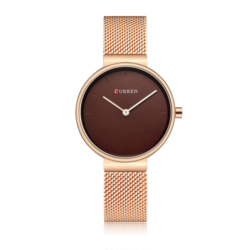 Women's Mesh Belt Quartz Watch
