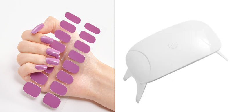 Waterproof Long Lasting Nail Stickers Letter Color