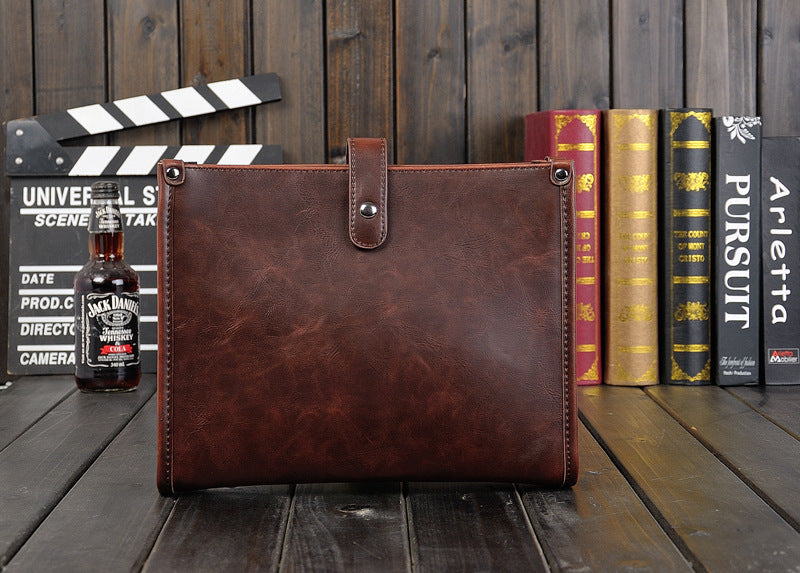 Men's Korean-Style Retro Shoulder Bag