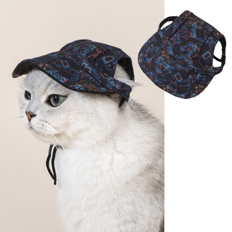 Pet Baseball Cap Leisure Sports Wind Sun Protection Sunshade