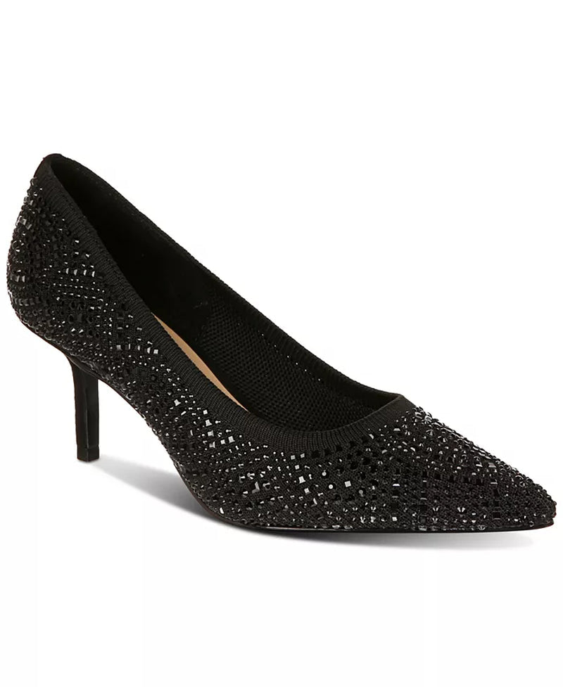 Women' Heathere Pointed-Toe Mid-Heel Pumps