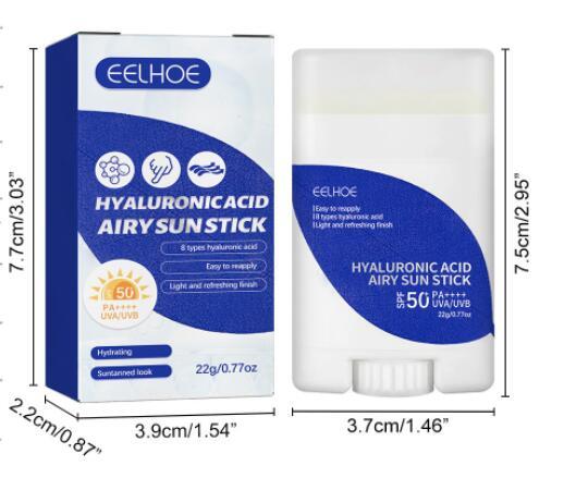 Lightweight SPF50 Hyaluronic Sunscreen Stick