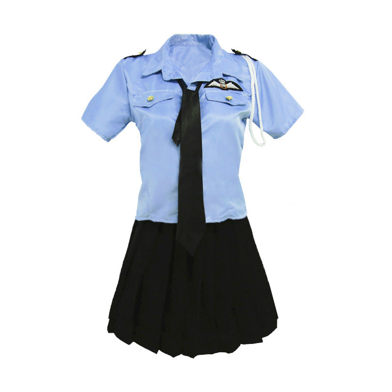 Role-playing Uniform Suit Blouse Girl