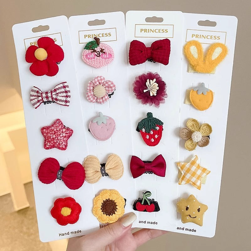 Portable Home Cartoon Creative Mini Dog Hairpin