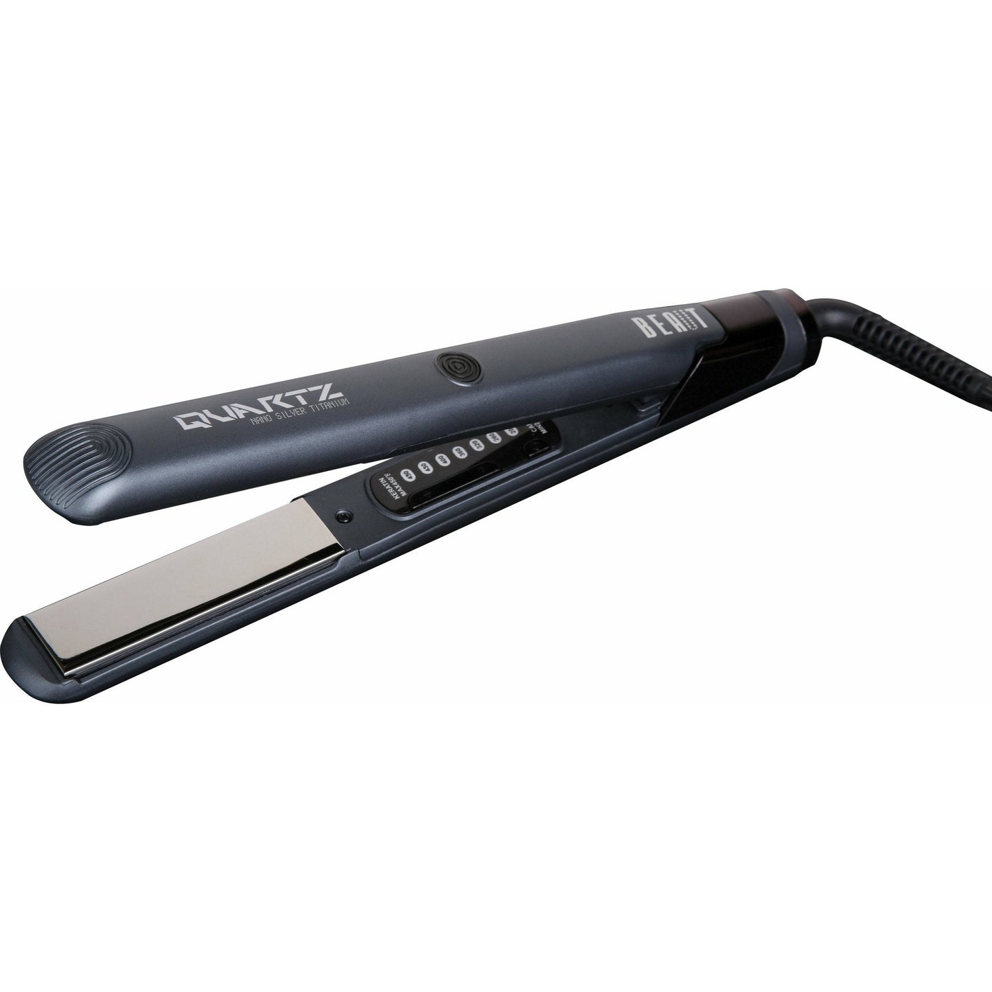 BEAUT ALLURE QUARTZ NANOSILVER 450 DEG FLAT IRON 1"