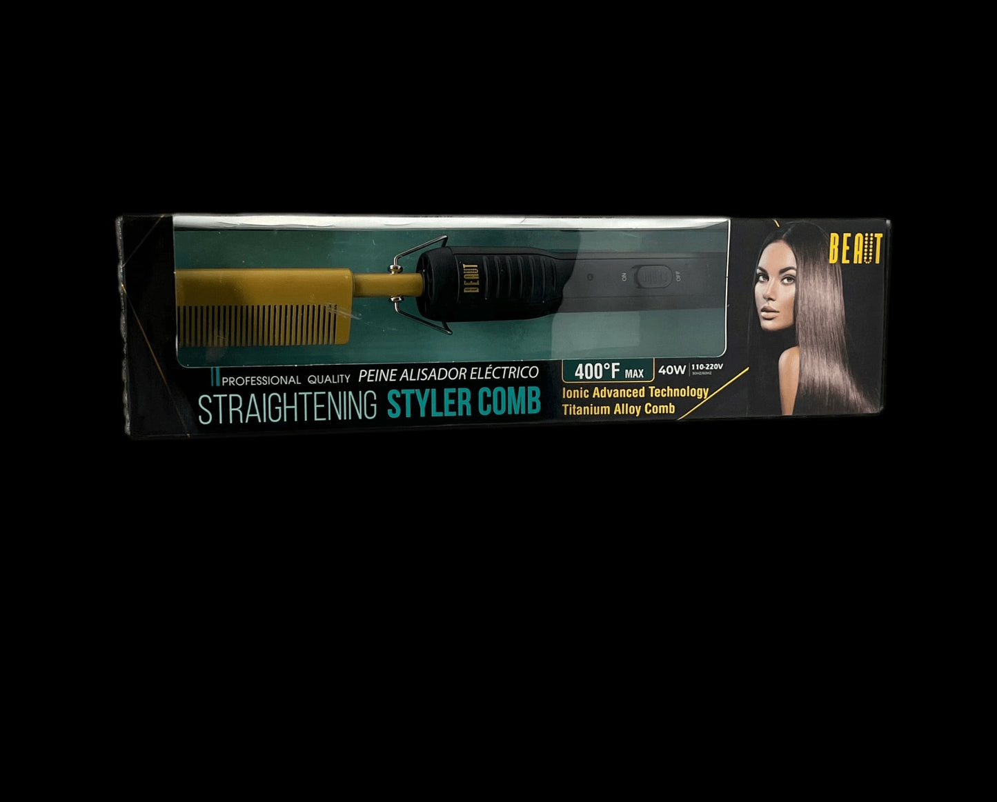 BEAUT  Straightening Styler Comb 400 °F max
