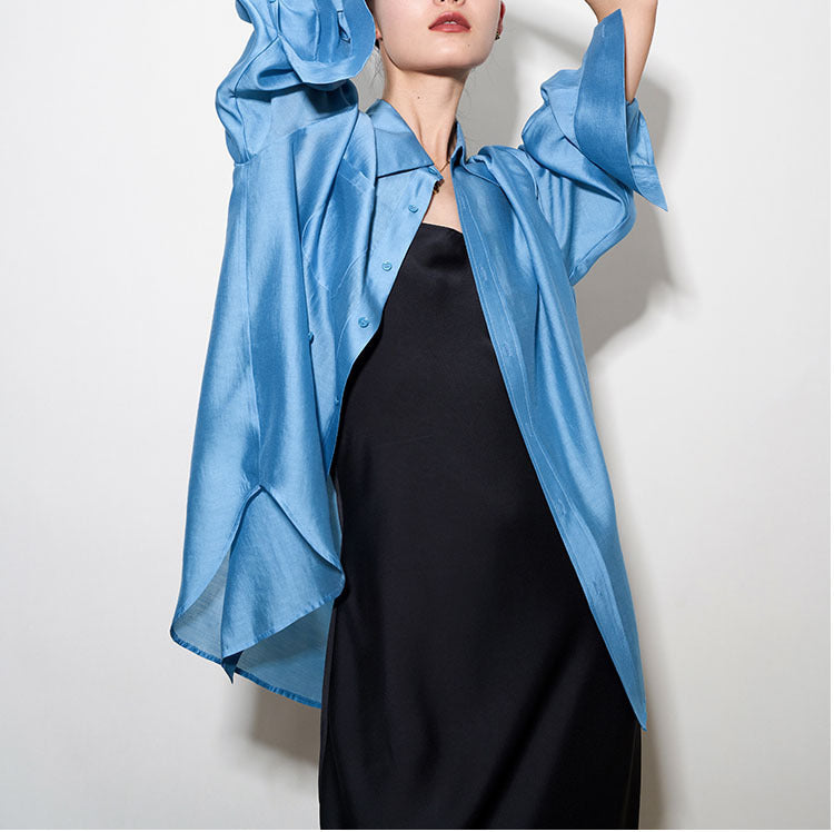 Tencel Sun Protection Cardigan Shirt For Women Outer Tops