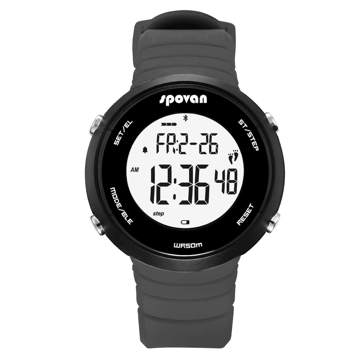 Smart Bluetooth Sports Watch Stylish Step Meter