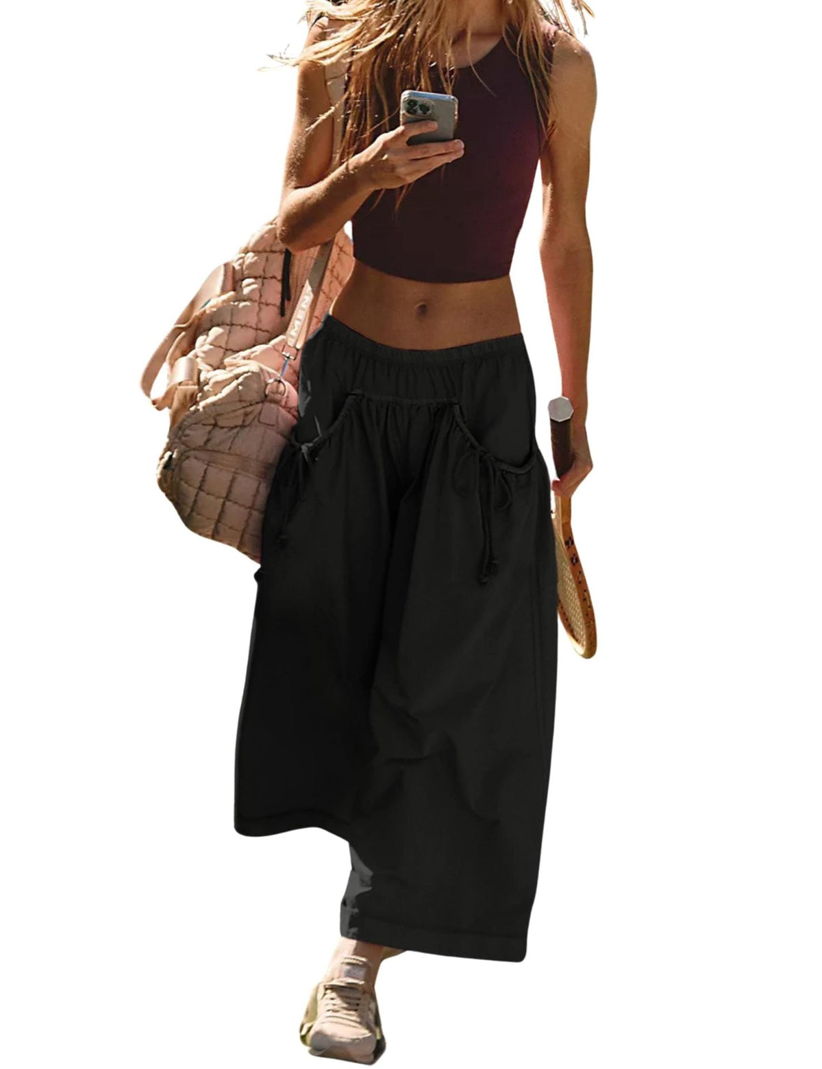 European And American Street Casual Pants Bell-bottoms