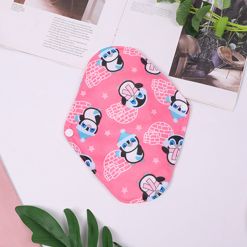 Splicing Plain Print Postpartum Sanitary Napkins