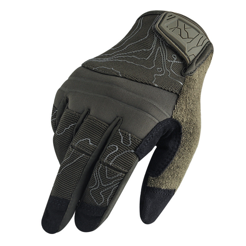 Outdoor Sports Cycling Protective, Fall-Resistant, Shock-Absorbing, And Abrasion-Resistant Tactical Gloves