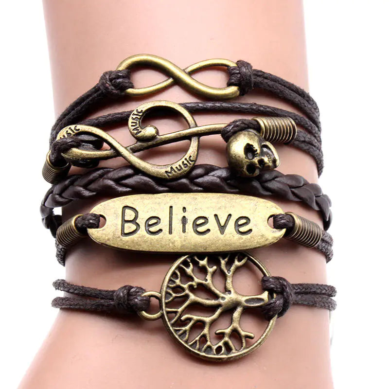 Style Loft Collection Vintage Free Spirit Braided Bracelet