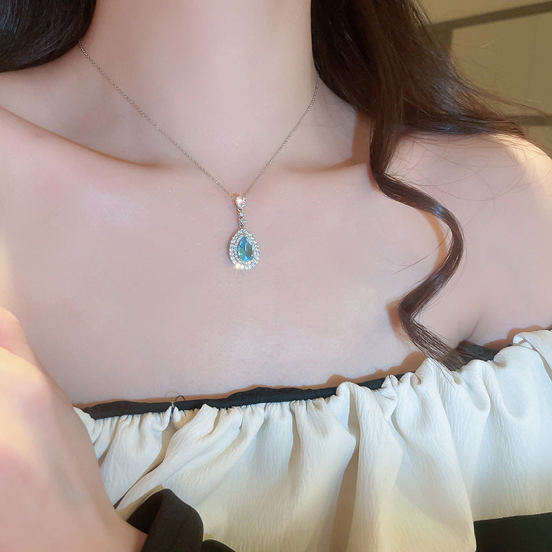 Mermaid Tears Gem Jewelry Set