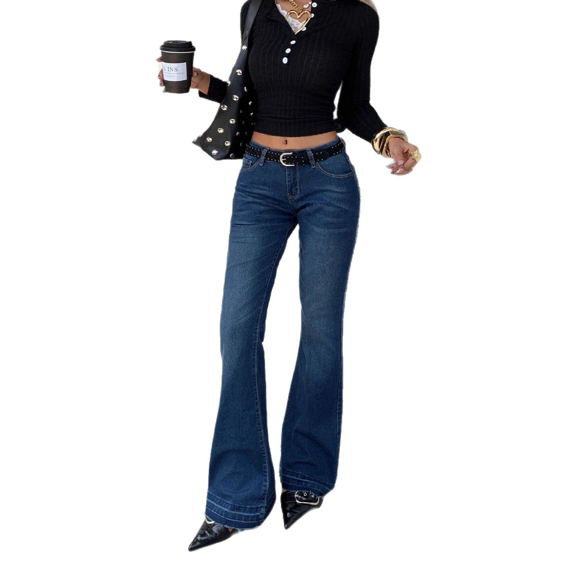 Slimming Versatile Denim Culottes That Graze The Floor