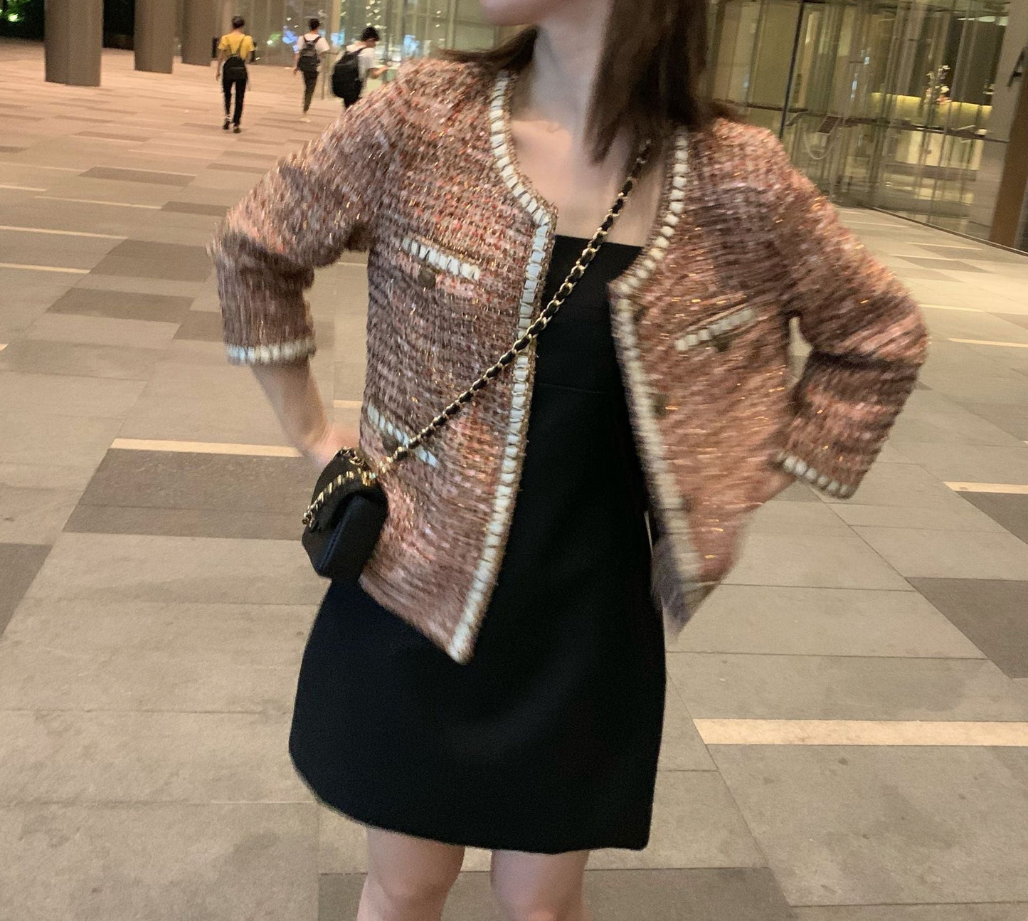 Chic Woven Jacket in Irresistible Colors for Women