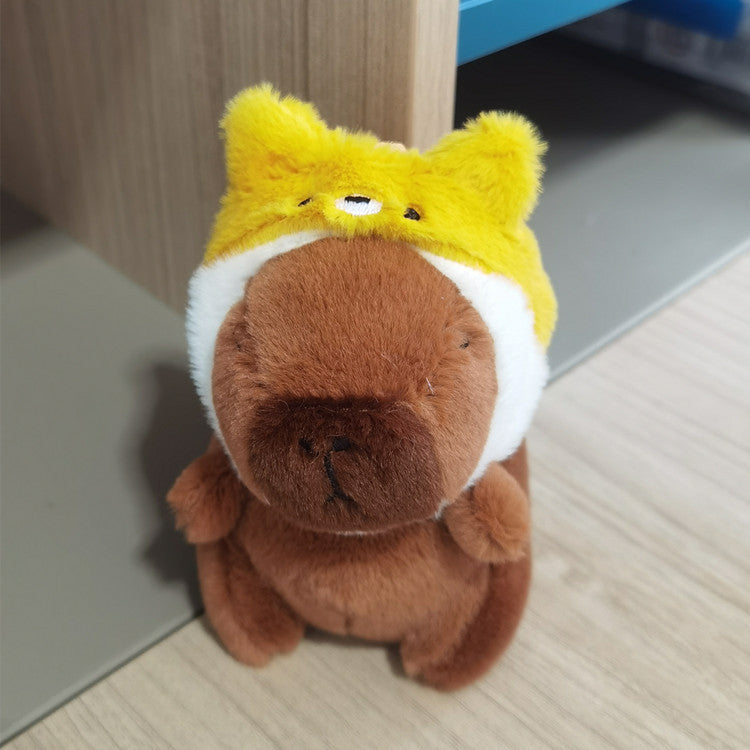Capabala Figurine Doll Plush Toy Key Chain