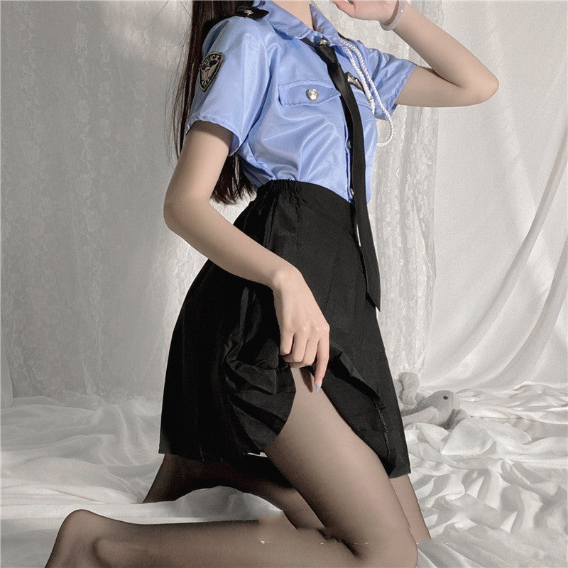 Role-playing Uniform Suit Blouse Girl