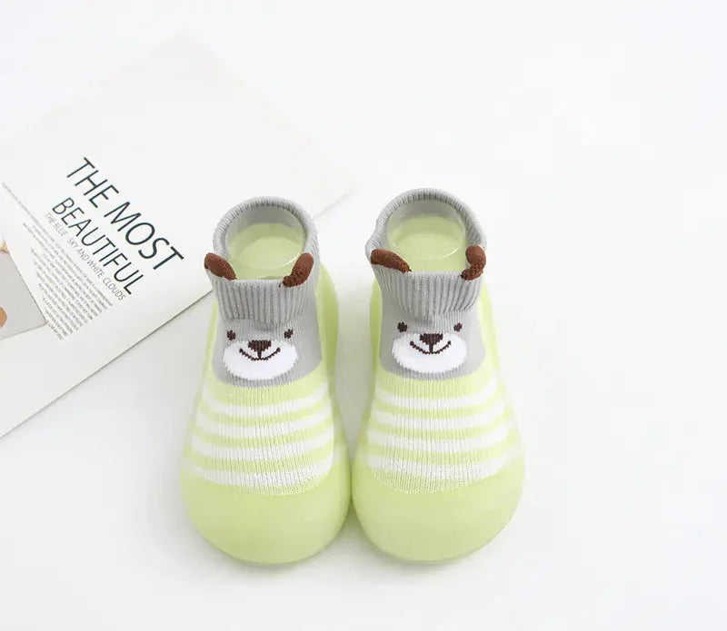 Style Loft Collection Puddle Penguin Non-Slip Baby Socks