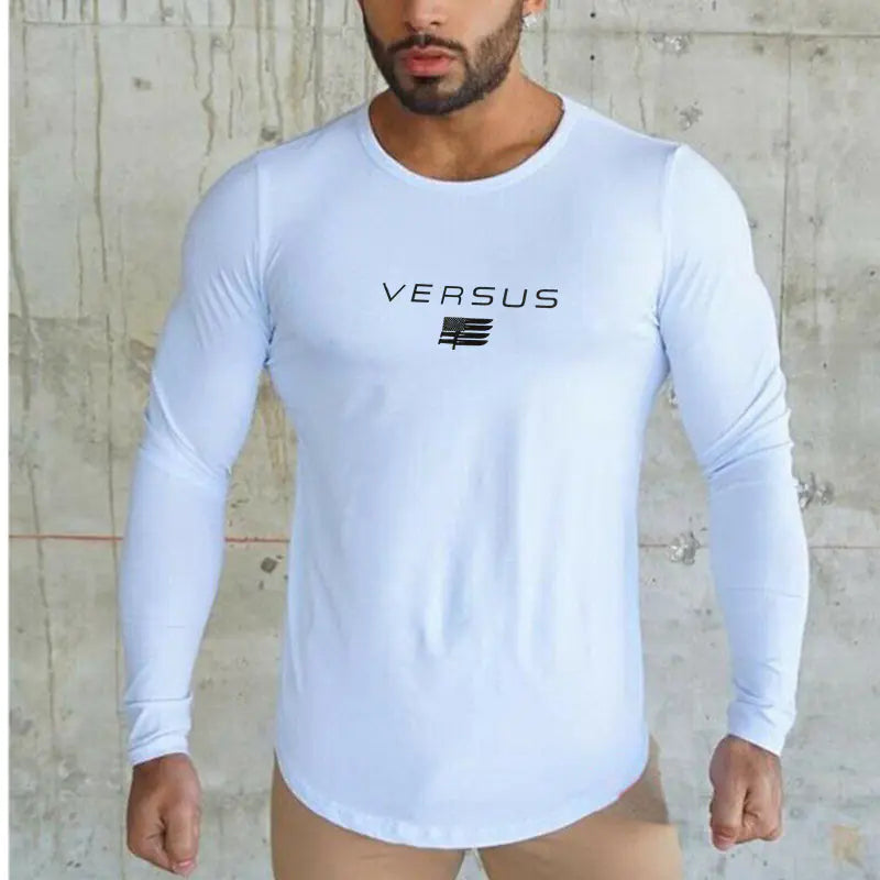 Style Loft Collection Long Sleeve Gorilla Fitness T-Shirt