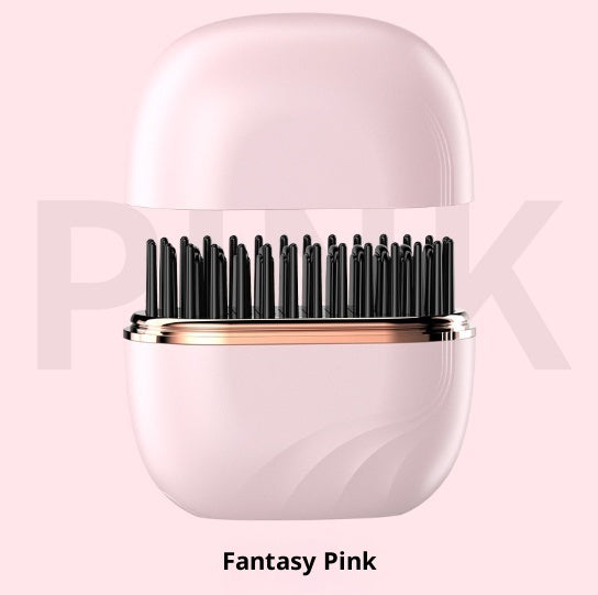 Mini Hair Straightening Comb Wireless Charging Portable Multifunctional Hair Care Not Hurt Hair Styling Comb Hair Straightener