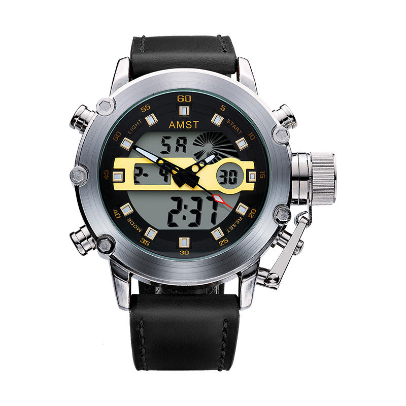 Men's Multi-functional Casual Sports Waterproof Electronic Watch