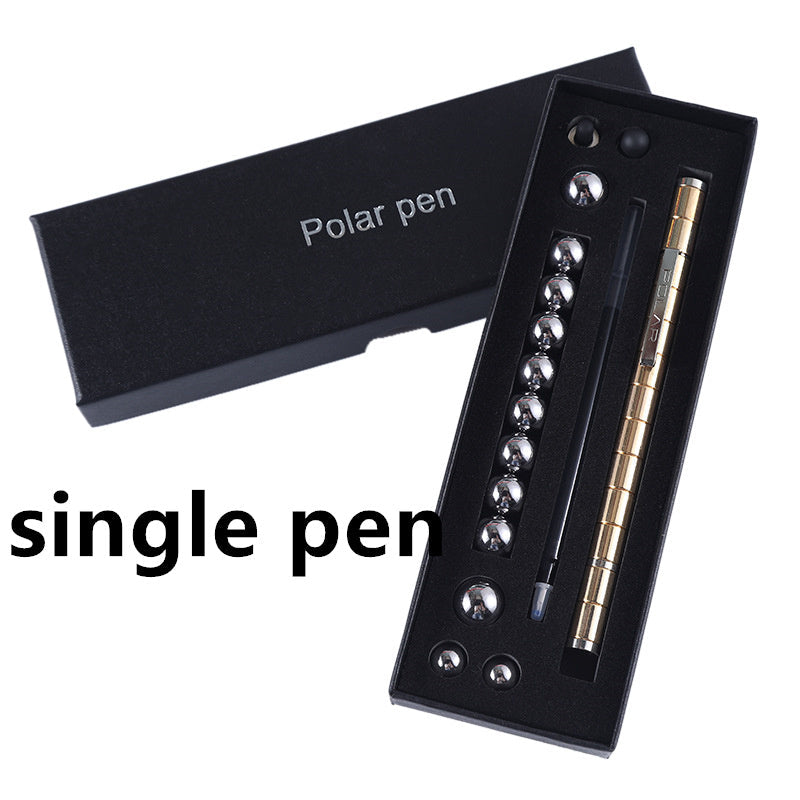 Magnetic Polar Pen and Stylus Stress Relief Gift Box
