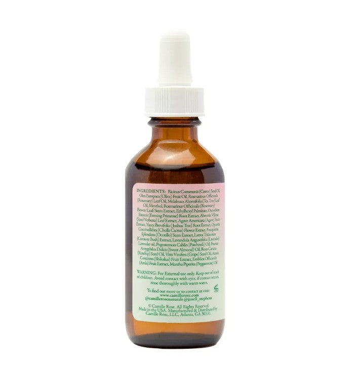 Camille Rose Rosemary Oil Strengthening Olive Oil Nourish & Lengthen Hair & Scalp Drops, 1.9oz