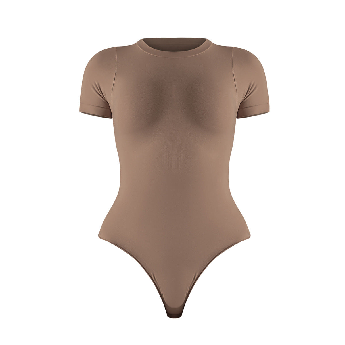 Women's Skinny Hip Raise Sports Short Sleeve Rompers