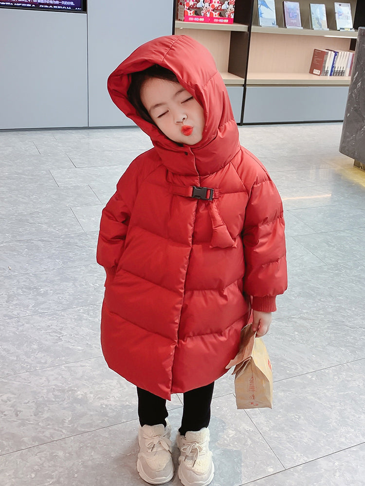 Thick Winter Down Jacket for Girls - New Year Style
